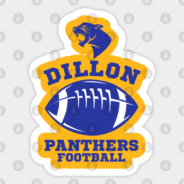 Dillon Panthers Football Dillon Panthers Football Sticker TeePublic